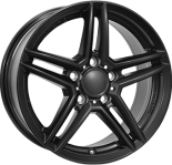 Alu kola ALUTEC M10X, 17x7.5 5x112 ET53, černá matná (zátěžová)