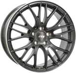 Alu kola ATS PERFEKTION, 19x8.5 5x112 ET45, černá matná + leštění