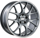 Alu kola BBS CHR, 19x8.5 5x120 ET32, šedivá + leštění