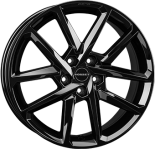 Alu kola BORBET N, 18x8 5x108 ET42, černá lesklá