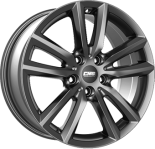 Alu kola CMS C27, 18x7.5 5x112 ET49, titanová (zátěžová)