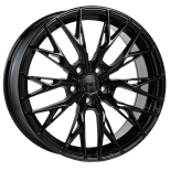 Alu kola Haxer HX042, 19x8.5 5x112 ET25, černá lesklá