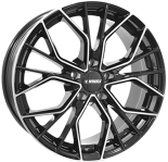 Alu kola IT WHEELS TIARA, 19x8 5x112 ET45, černá lesklá + leštění