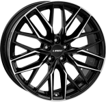 Alu kola IT WHEELS XANA, 19x8 5x112 ET40, černá lesklá + leštění (zátěžová)