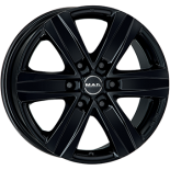 Alu kola MAK STONE 6, 18x8 6x130 ET53, černá lesklá (zátěžová)