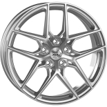 Alu kola Mille Miglia MM1004, 17x7.5 5x108 ET45, stříbrná