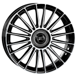 Alu kola Mille Miglia MM1022, 19x8 5x108 ET45, 