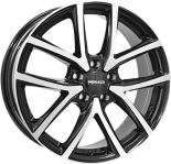 Alu kola MONACO WHEELS 2 CL2, 16x6.5 5x112 ET45, černá lesklá + leštění