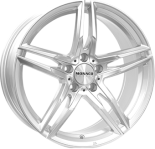 Alu kola MONACO WHEELS GP1, 18x8 5x112 ET30, stříbrná