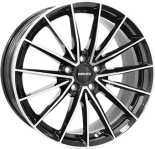 Alu kola MONACO WHEELS GP14, 19x8 5x112 ET45, černá lesklá + leštění (zátěžová)