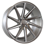 Alu kola Racing Line B1058, 18x8 5x112 ET35, stříbrná + leštění