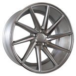 Alu kola Racing Line B1059, 19x8.5 5x112 ET26, stříbrná + leštění