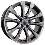 Alu kola Racing Line B1255, 18x7.5 5x114.3 ET45, Titanová metalíza