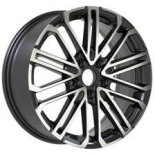 Alu kola Racing Line B1994, 17x7 5x114.3 ET45, černá + leštění