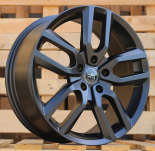 Alu kola Racing Line B5883, 17x7 5x110 ET40, černá matná