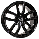 Alu kola Racing Line B5883, 19x8 5x127 ET42, černá lesklá