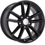 Alu kola Racing Line BK864, 18x7.5 5x112 ET51, černá matná