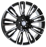 Alu kola Racing Line XE136, 20x8.5 5x108 ET45, černá + leštění