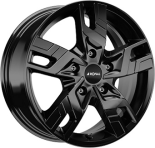 Alu kola RONAL R64, 17x7 5x118 ET60, černá lesklá (zátěžová)