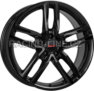 Alu kola ALUTEC IKENU, 18x8 5x108 ET45, černá lesklá