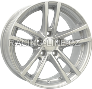 Alu kola ALUTEC X10, 18x8.5 5x120 ET50, stříbrná (zátěžová)