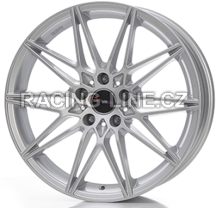 Alu kola AVUS VELGEN AC-MB5, 19x8.5 5x112 ET47, stříbrná metalíza