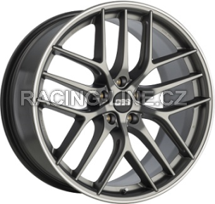 Alu kola BBS CCR, 19x8.5 5x112 ET40, šedivá + leštění