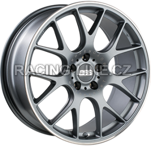 Alu kola BBS CHR, 19x8.5 5x120 ET32, šedivá + leštění