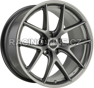 Alu kola BBS CI-R, 19x8 5x112 ET44, šedivá + leštění