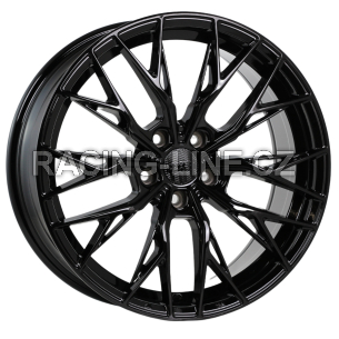 Alu kola Haxer HX042, 20x8.5 5x112 ET35, černá lesklá