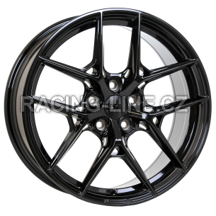 Alu kola Haxer HX044, 17x8 5x120 ET35, černá lesklá