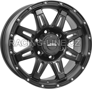 Alu kola INTER ACTION GRABBER, 17x8 6x139.7 ET25, černá matná (zátěžová)