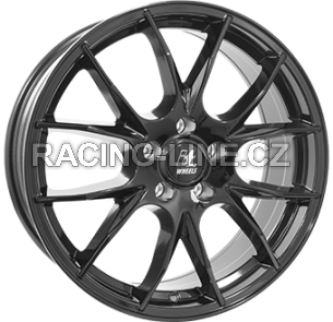 Alu kola IT WHEELS 2 KIRA, 16x6.5 5x112 ET45, černá lesklá