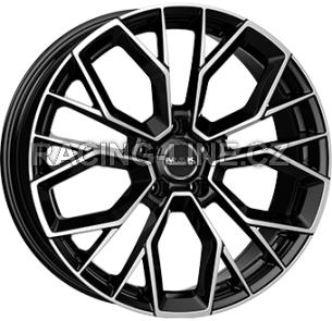 Alu kola MAK STILO, 19x8.5 5x120 ET45, černá lesklá + leštění (zátěžová)