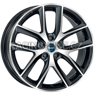 Alu kola MAK VOLTAGE, 18x8.5 5x114.3 ET40, černá lesklá + leštění