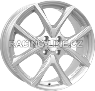 Alu kola MONACO WHEELS 2 CL2, 17x7 4x108 ET25, stříbrná