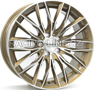 Alu kola MONACO WHEELS GP2, 19x8.5 5x112 ET45, bronzová + leštění