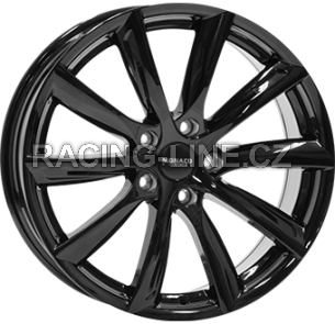 Alu kola MONACO WHEELS GP6, 18x8 5x112 ET28, černá lesklá