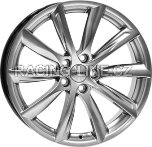 Alu kola MONACO WHEELS GP6, 18x8 5x114.3 ET38, Titanová metalíza