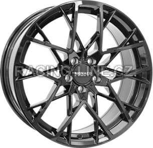 Alu kola MONACO WHEELS GP9, 19x8.5 5x112 ET32, černá lesklá