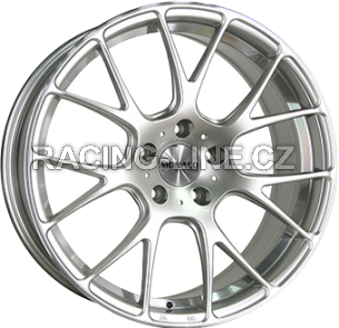 Alu kola MONACO WHEELS MIRABEAU, 17x7 4x100 ET37, stříbrná + leštění