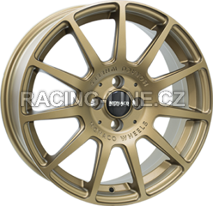 Alu kola MONACO WHEELS RALLYE, 17x7 4x100 ET40, bronzová matná