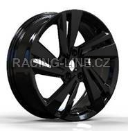 Alu kola Racing Line 3S1282, 18x7 5x112 ET45, černá + leštění