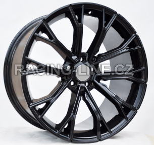 Alu kola Racing Line A5385, 20x10 5x120 ET40, černá matná