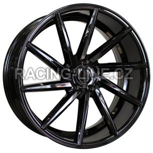 Alu kola Racing Line B1058, 17x7.5 5x100 ET40, černá lesklá