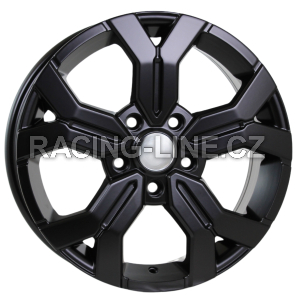 Alu kola Racing Line B1110, 15x6.5 4x100 ET40, černá matná