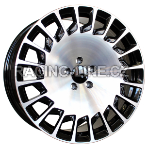 Alu kola Racing Line B1464, 19x9.5 5x112 ET35, černá + leštění