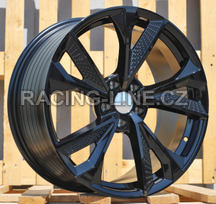 Alu kola Racing Line B1566, 18x8 5x112 ET32, černá lesklá