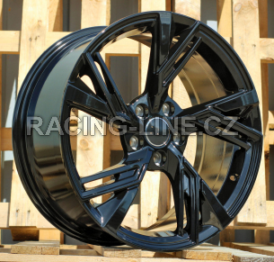 Alu kola Racing Line B1571, 19x8.5 5x112 ET30, černá lesklá