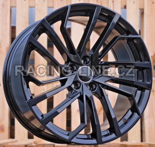 Alu kola Racing Line B1618, 19x8.5 5x112 ET42, černá lesklá (zátěžová)